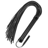 DARKNESS - CHICOTE DE BONDAGE PRETO 45 CM DARKNESS - FLOGGER PRETO 45 CM