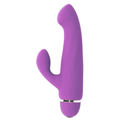 INTENSE - LALI MULTIFUNCIONAL VIBRADOR DE PONTO G COM BATIDA, IMPULSÃO E VIBRAÇÃO ROXO