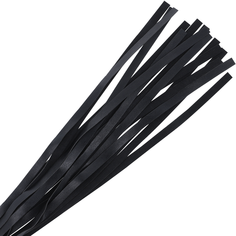 DARKNESS - CHICOTE DE BONDAGE PRETO 45 CM DARKNESS - FLOGGER PRETO 45 CM